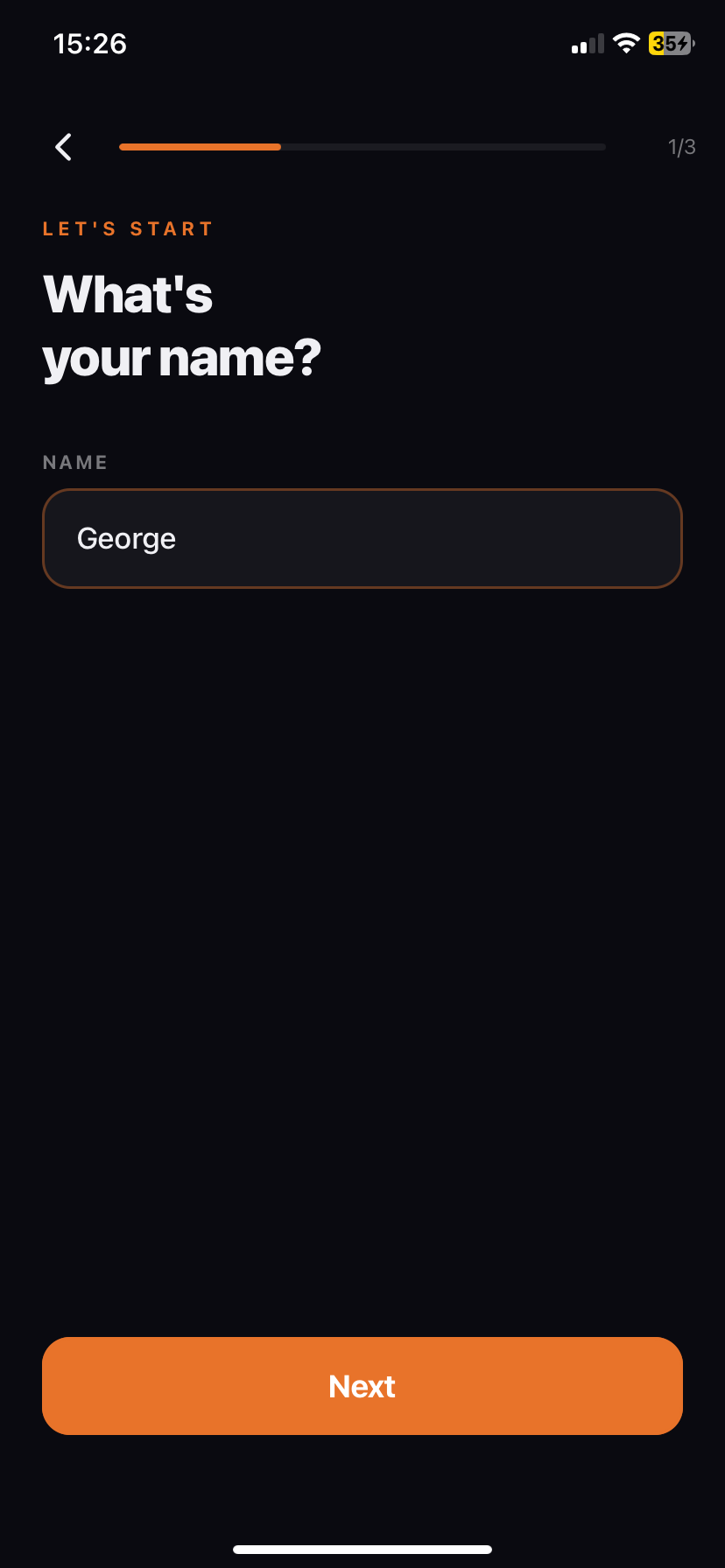 Enter your name