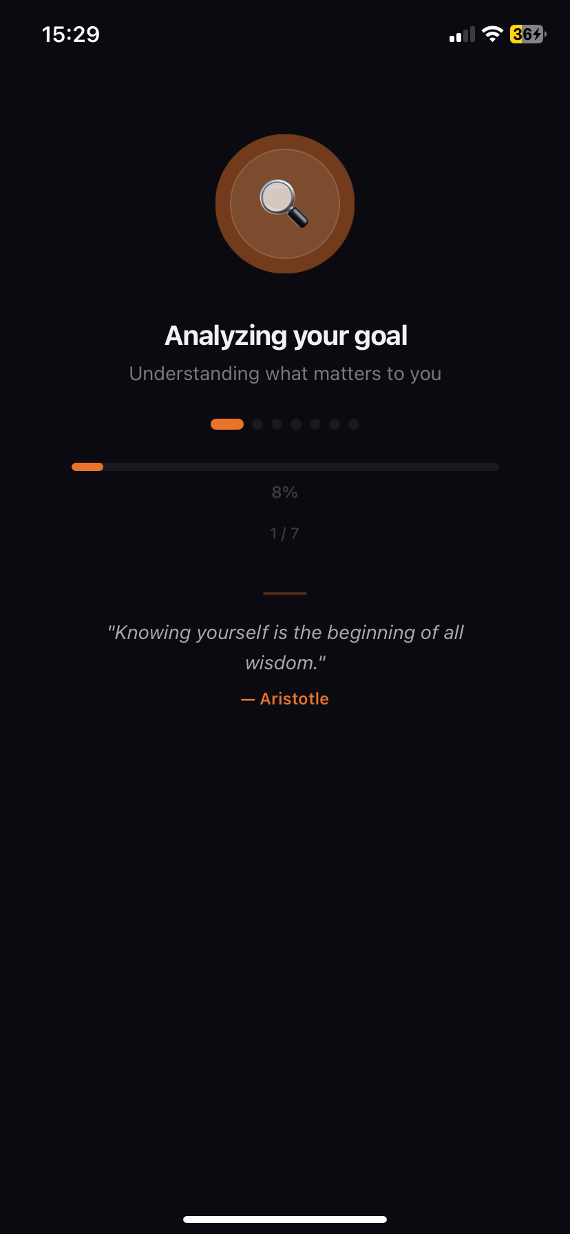 AI analyzing